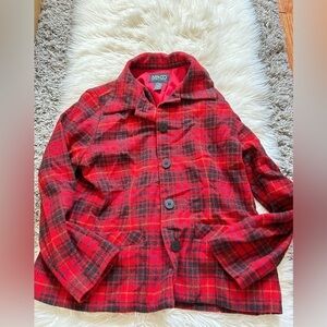 Red plaid Jacket
